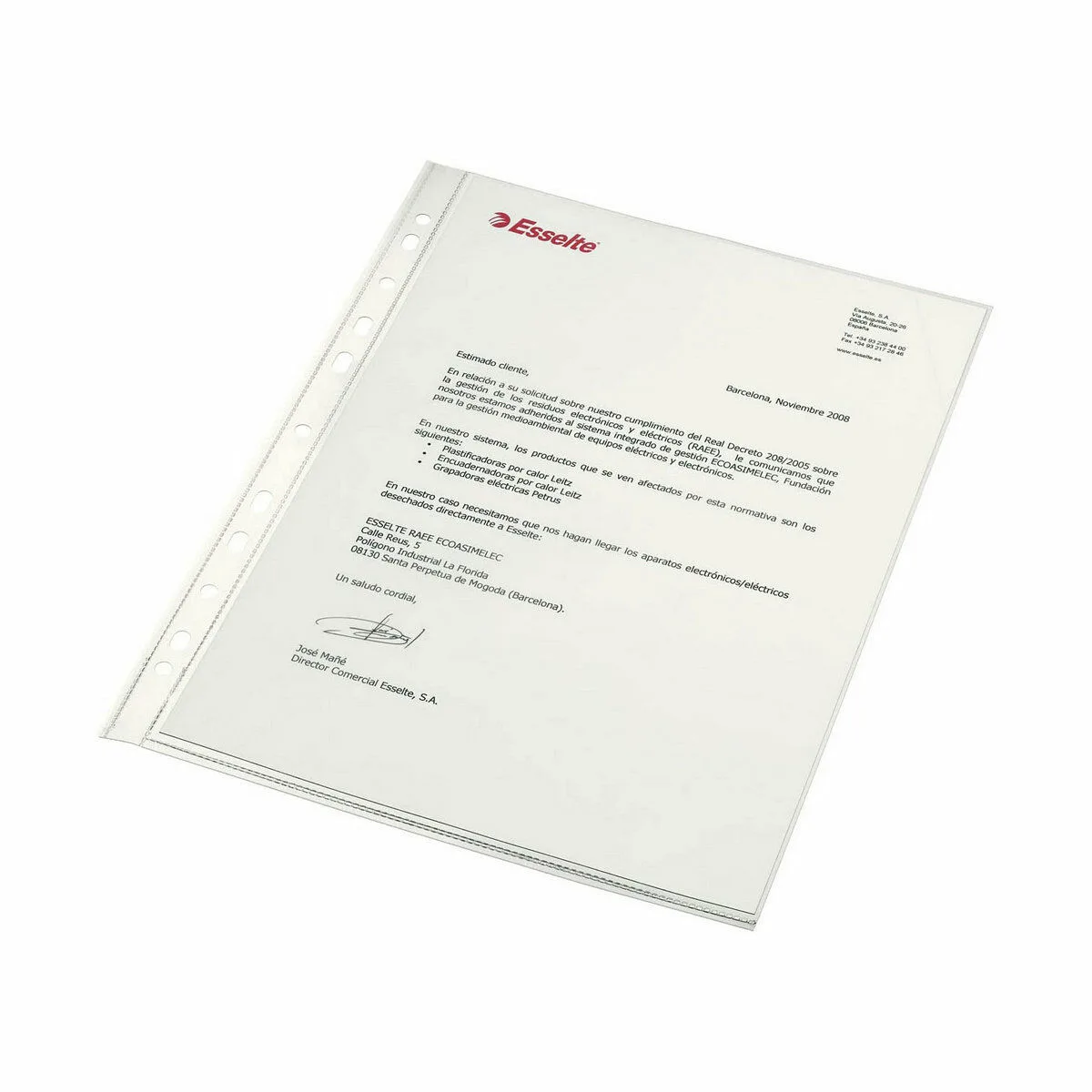 Housses esselte transparent a4 polypropylene m090035216. Diaytar vous offre un accès privilégié à une sélection de produits qui font buzz, qui innovent et qui embellissent la vie
