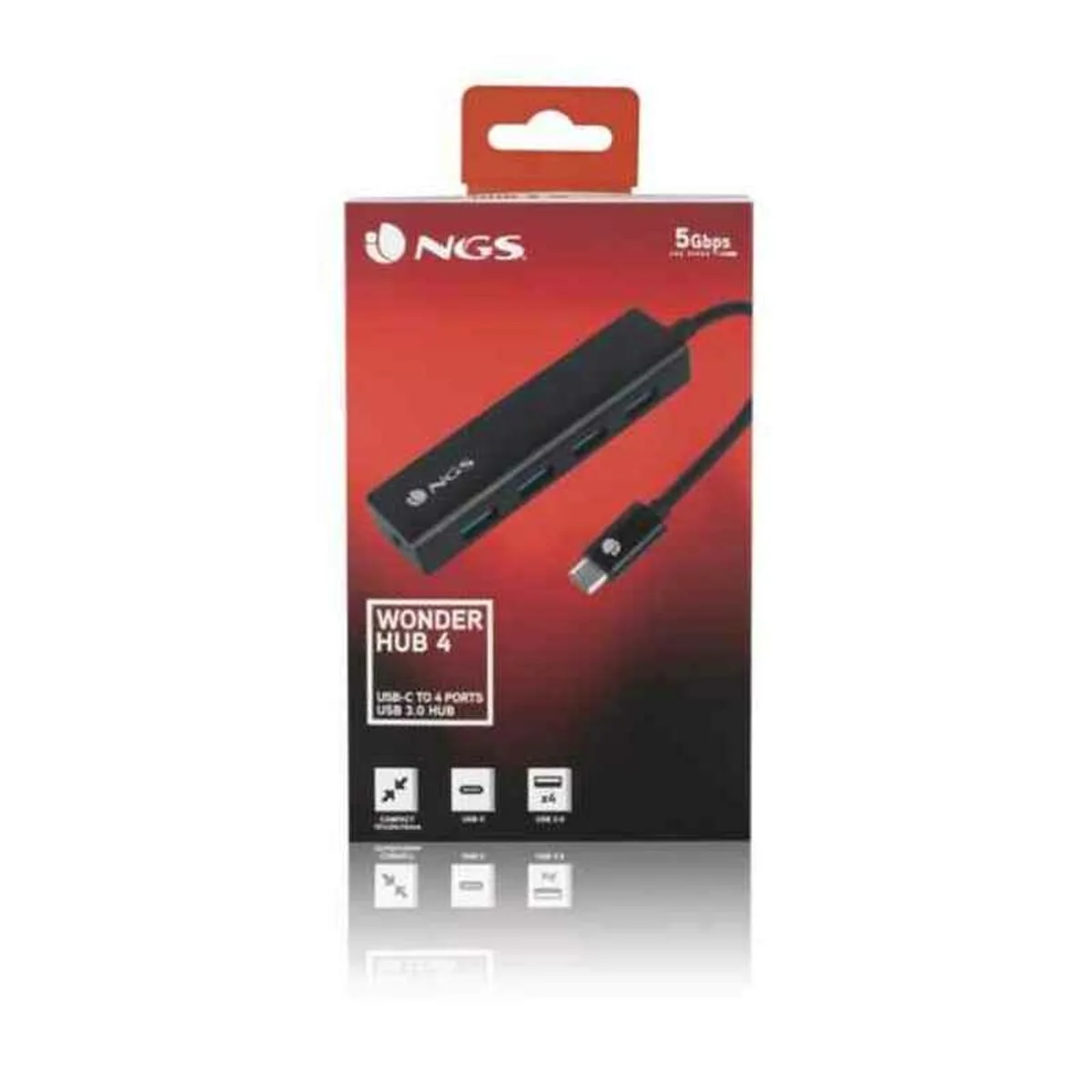 Hub usb 4 ports ngs wonderhub4 noir 5 gbps s044020953. Découvrez la diversité Diaytar : une infinité de produits pour la maison, le travail, les loisirs, tous dans l'air du temps