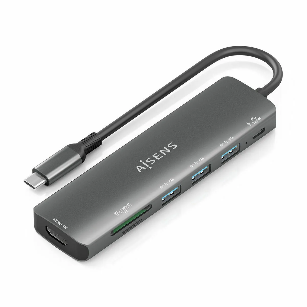 Hub usb aisens asuc 7p025 gr s991841648. Notre credo ? L'excellence accessible. Diaytar rend le premium attainable dans chaque catégorie de produits.