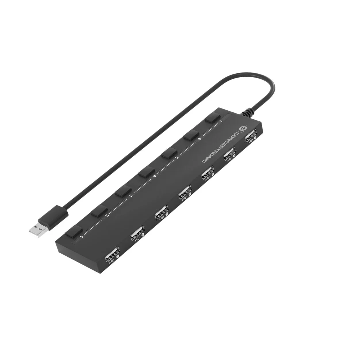 Hub usb conceptronic 110516507101 noir 90 cm 7 en 1 1 unite s7720427623. Diaytar, c'est la garantie de tomber sur ce produit unique qui fera de votre quotidien une expérience extraordinaire