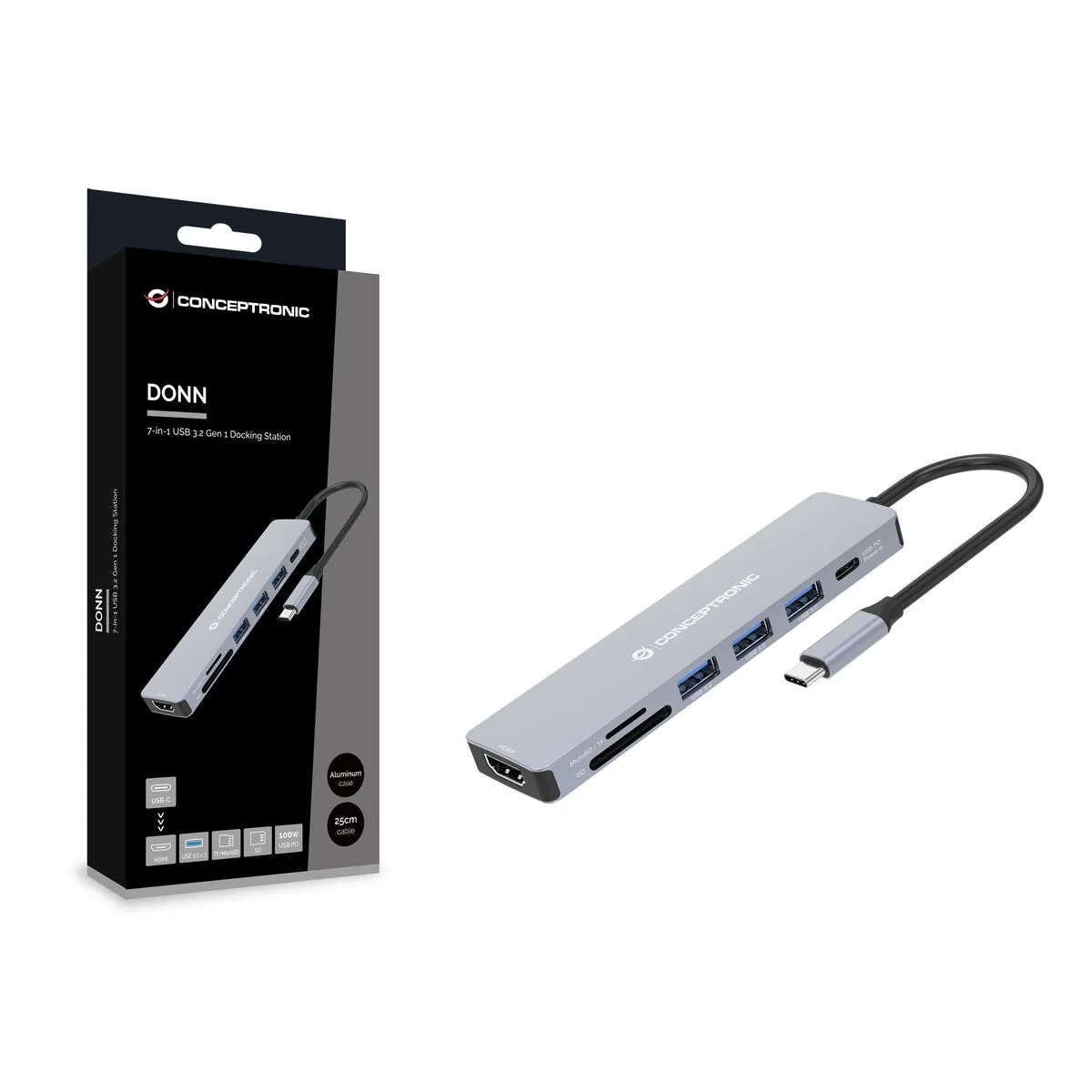 Hub usb conceptronic 110519207101 gris multicouleur 100 w m052098880. Diaytar Home : Créez l'atmosphère parfaite dans chaque pièce de votre maison.
