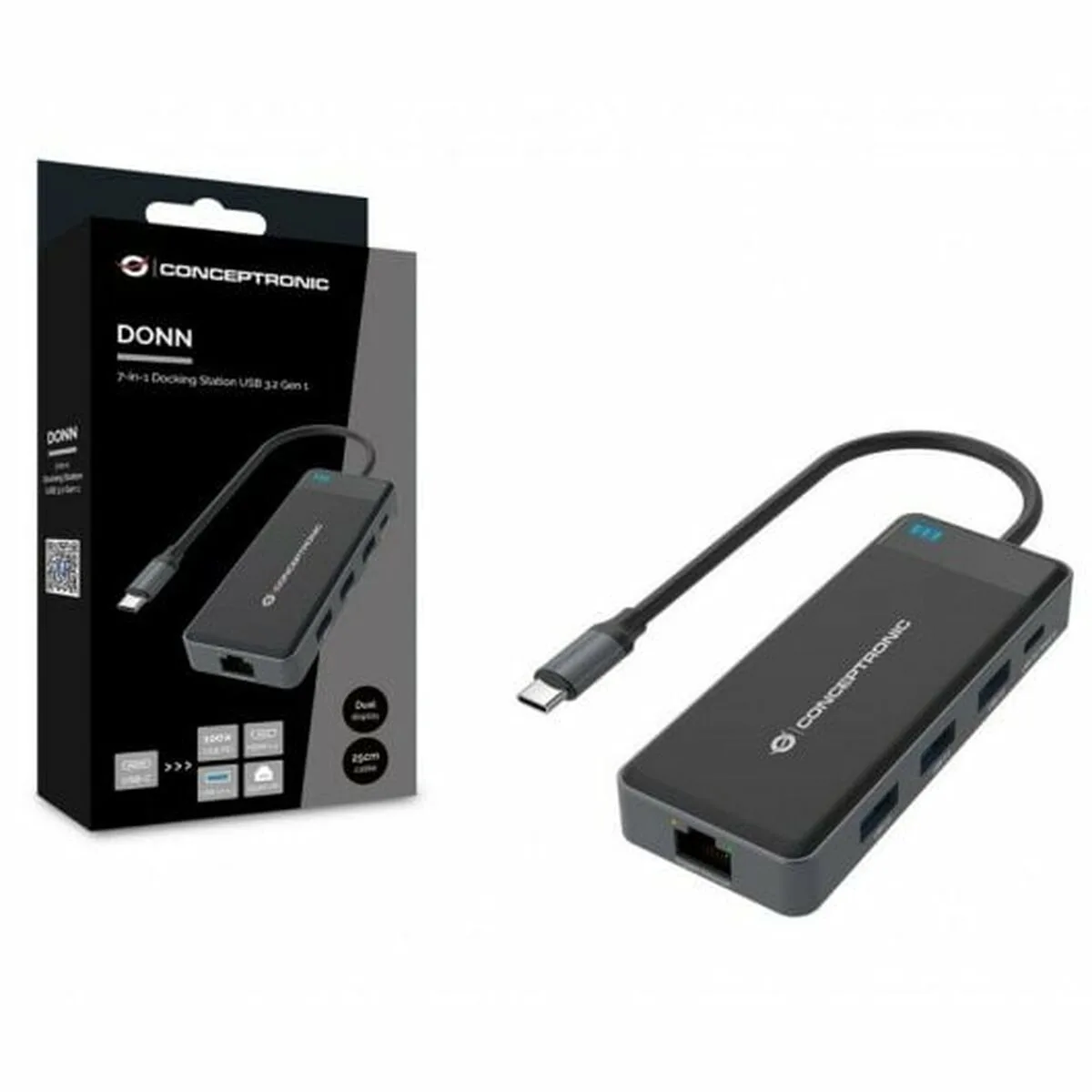 Hub usb conceptronic donn14g noir gris 100 w m050519015. Notre ambition chez Diaytar : être la source la plus fiable pour vos achats de produits généraux et high-tech tendance