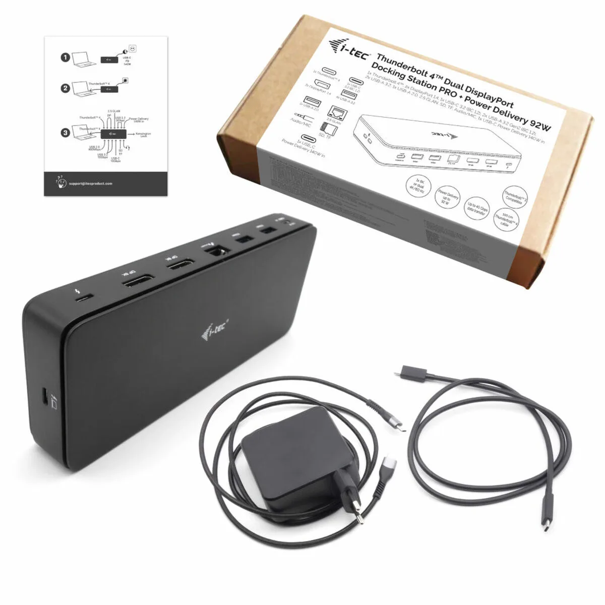 Hub usb i tec tb4dualdpdockpdpro noir s5527575099. Diaytar s'engage : derrière chaque produit se cache une promesse de qualité, de durabilité et de satisfaction.