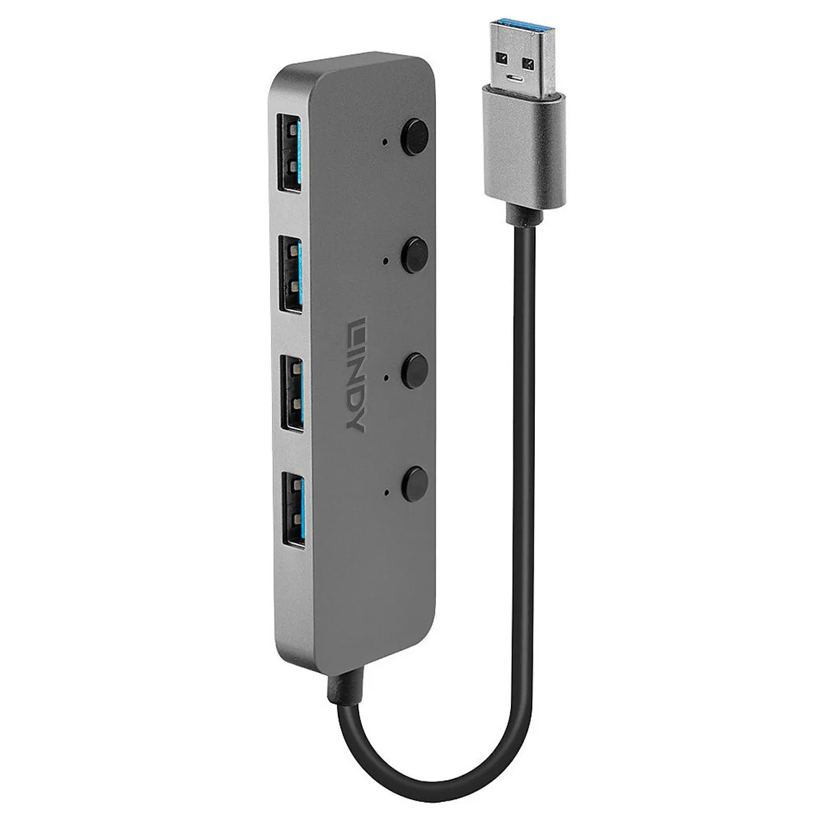 Hub usb lindy noir gris 1 unites s771712192. Découvrez l'univers Diaytar - Des milliers de produits sélectionnés avec soin pour vous.