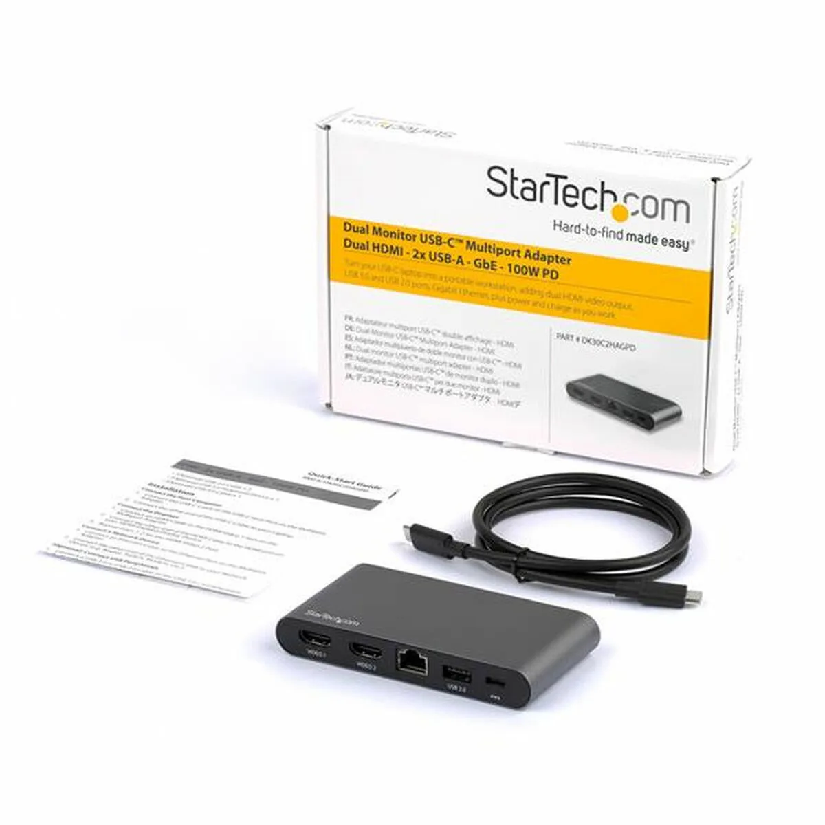 Hub usb startech dk30c2hagpd noir gris usb c s5505845392. Diaytar défend une idée forte : le shopping en ligne doit être une aventure qui éveille la curiosité et comble les besoins