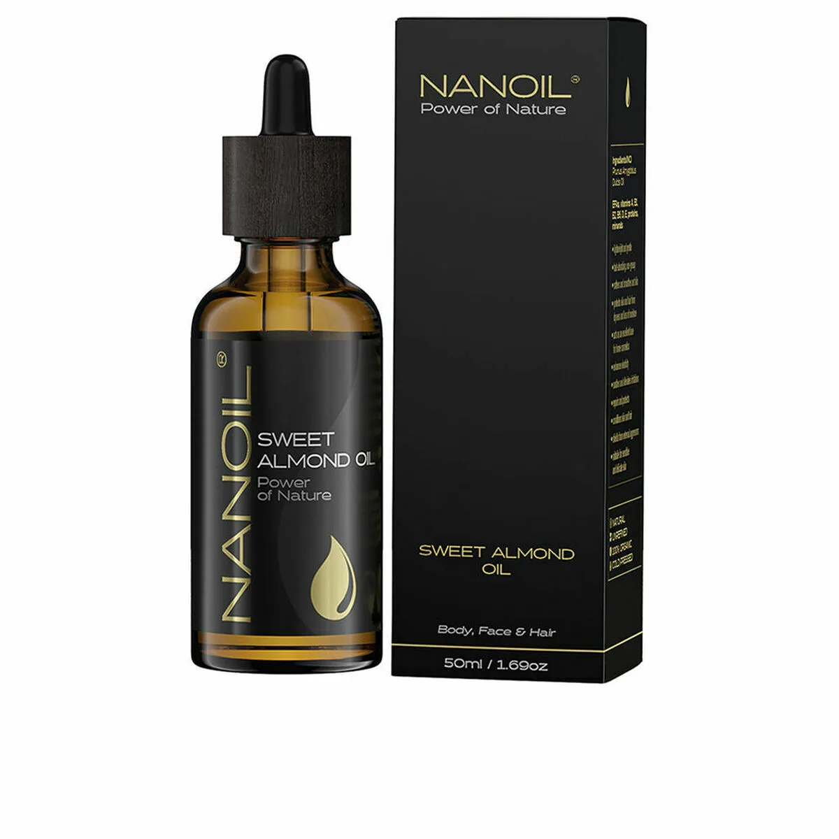 Huile corporelle nanoil power of nature amande douce 50 ml s059893115. Votre boutique de confiance Diaytar vous accompagne dans tous vos projets.