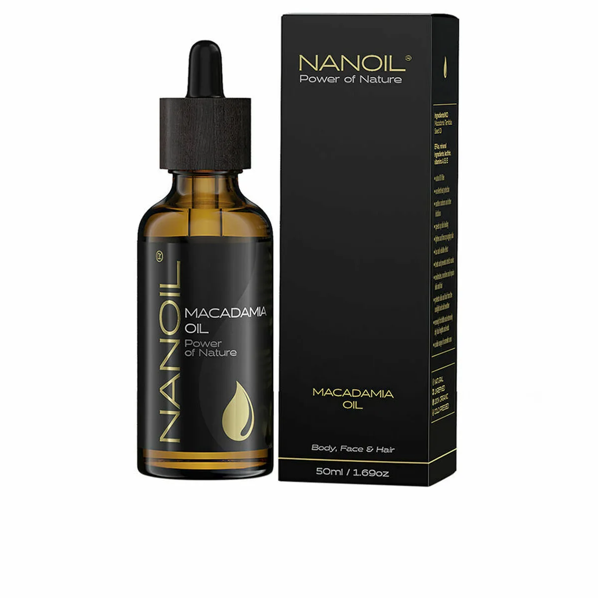 Huile corporelle nanoil power of nature huile de noix de macadamia 50 ml s059893076. Diaytar incarne le nouveau visage du e-commerce : agile, éclectique et profondément ancré dans les tendances du moment