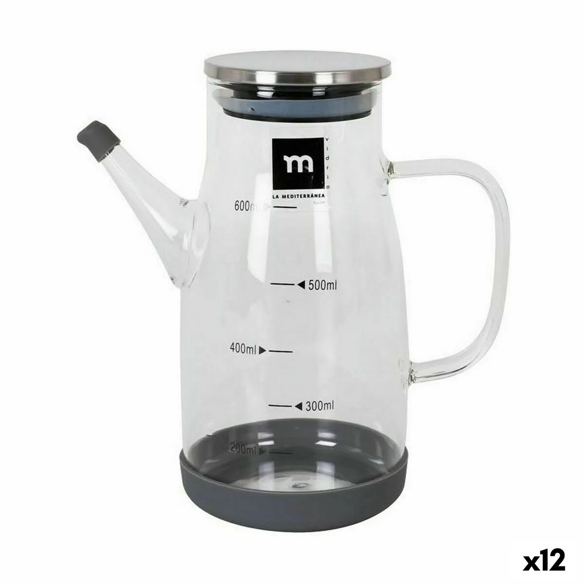 Huilier la mediterranea acier inoxydable verre borosilicate 600 ml 12 unites s223252389. Diaytar, la preuve qu'une boutique généraliste peut être synonyme de goût, d'exigence et d'innovation constante