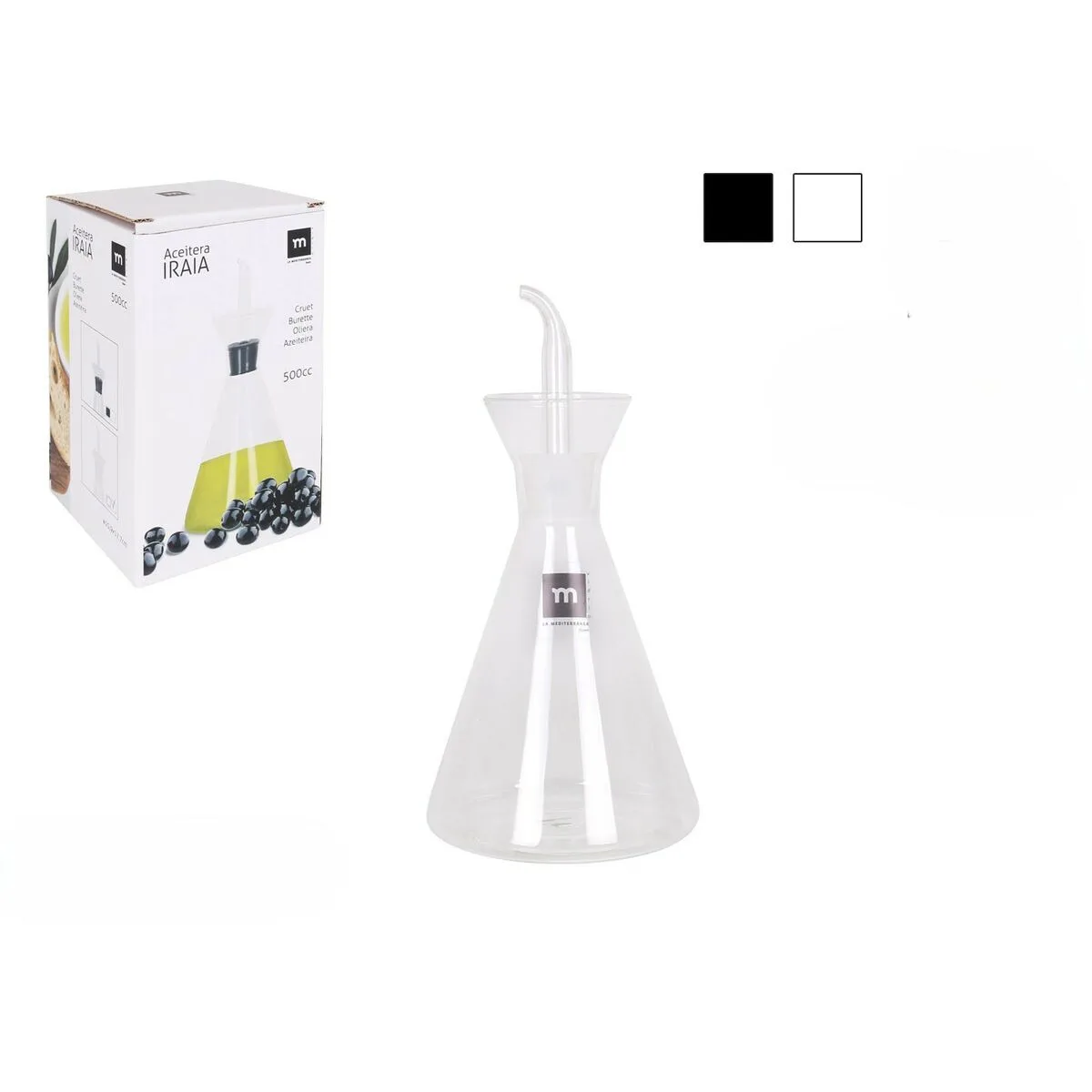 Huilier la mediterranea iraia transparent verre borosilicate 500 ml 6 unites s223840053. Nous avons bâti Diaytar sur un principe simple : offrir le meilleur des produits généraux et électroniques sans élitisme