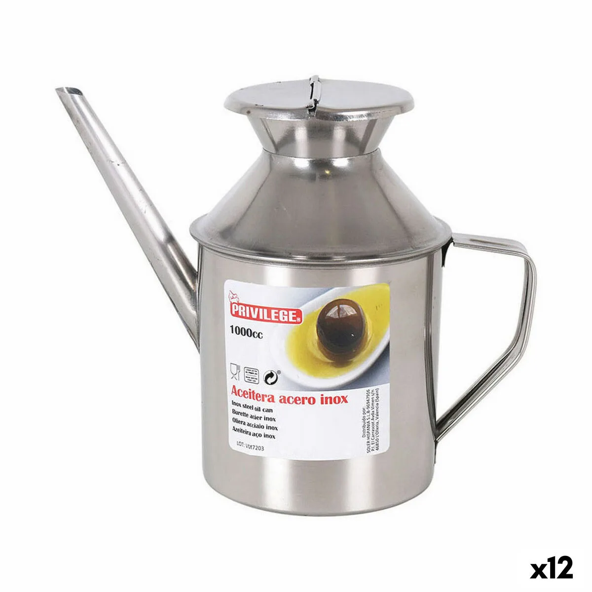 Huilier privilege qutin acier inoxydable 1 l 12 unites s222742293. Diaytar a bâti sa réputation sur un mélange parfait entre produits technologiques innovants et articles généraux de qualité supérieure