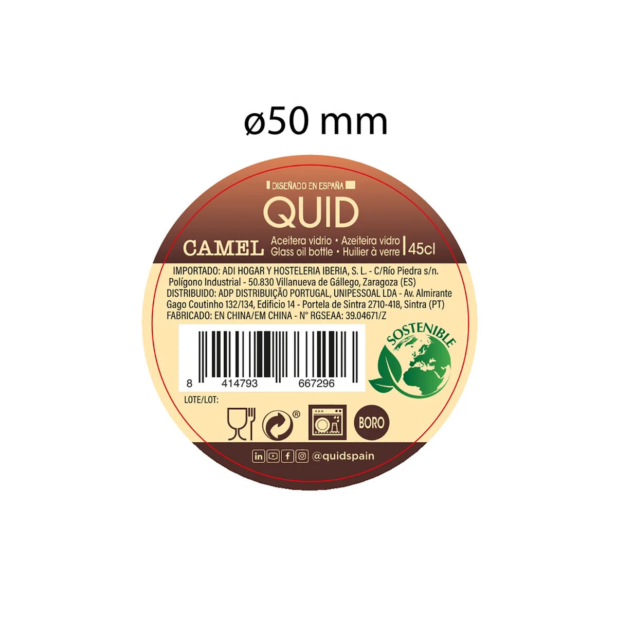 Huilier quid transparent verre 0 45 l s270351114. Diaytar, c'est l'assurance de découvrir des produits que vous ne trouverez nulle part ailleurs, tous domaines confondus