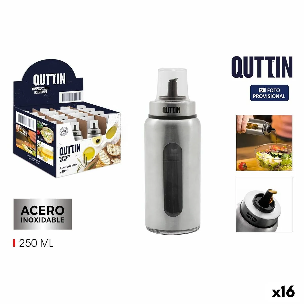 Huilier quttin 250 ml 16 unites s222990681. Pour un shopping sans limites : Diaytar déniche pour vous le meilleur des produits généraux, électroniques et de style de vie