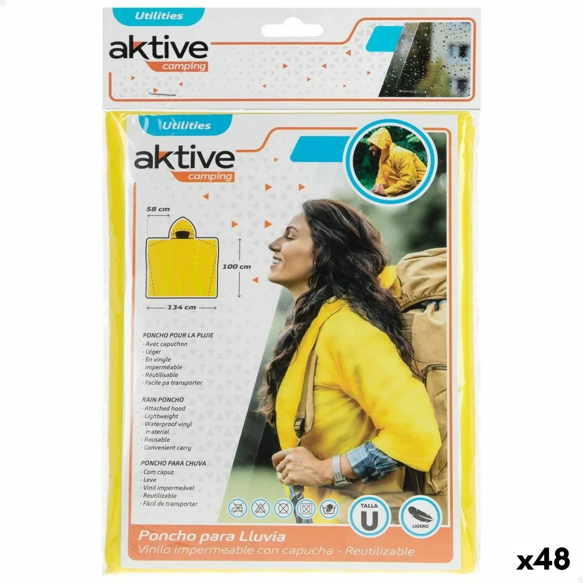 Impermeable aktive jaune 48 unites s890098376. Diaytar - L'art de bien vivre commence ici. Découvrez nos collections exclusives.