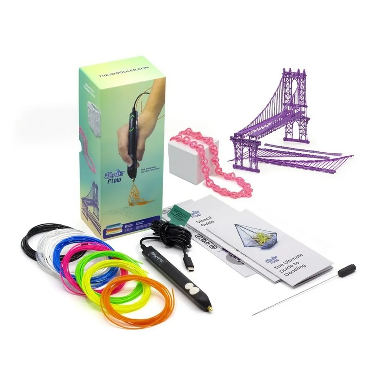 Imprimante 3d 3doodler flow s919543937. Diaytar, c'est la promesse de trouver ce produit parfait qui répondra à un besoin précis tout en étant un objet de désir