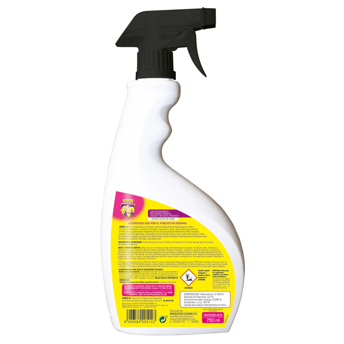 Insecticide flower 750 ml s792693384. Innovation, style et qualité : les trois piliers de l'expérience Diaytar.