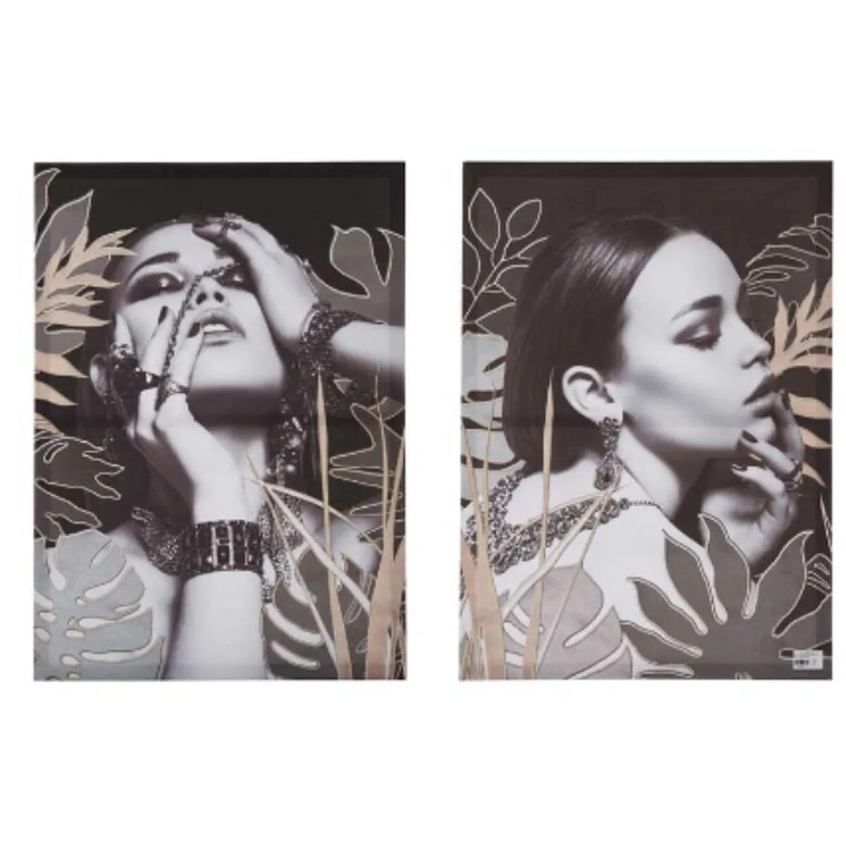 Jeu de 2 tableaux toile femme 6 unites s362607728. Transformez votre intérieur avec les produits déco Diaytar !