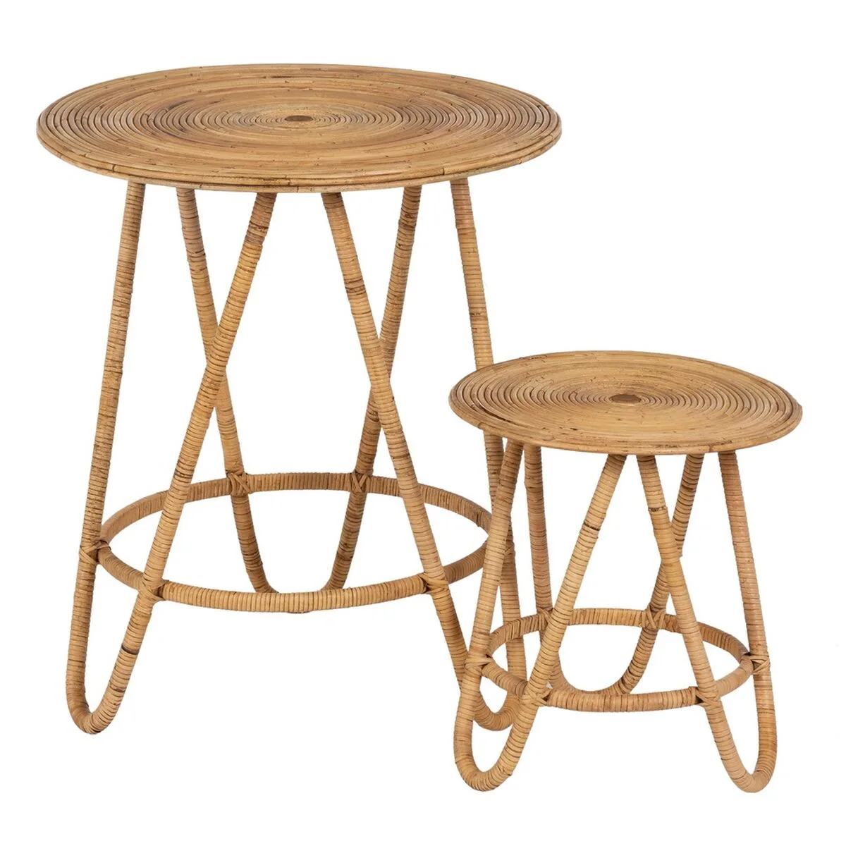 Jeu de 2 tables beige 60 x 60 x 39 cm 2 unites s880525513. Soyez à la pointe de la tendance et de la technologie avec Diaytar, votre partenaire pour un shopping généraliste avisé
