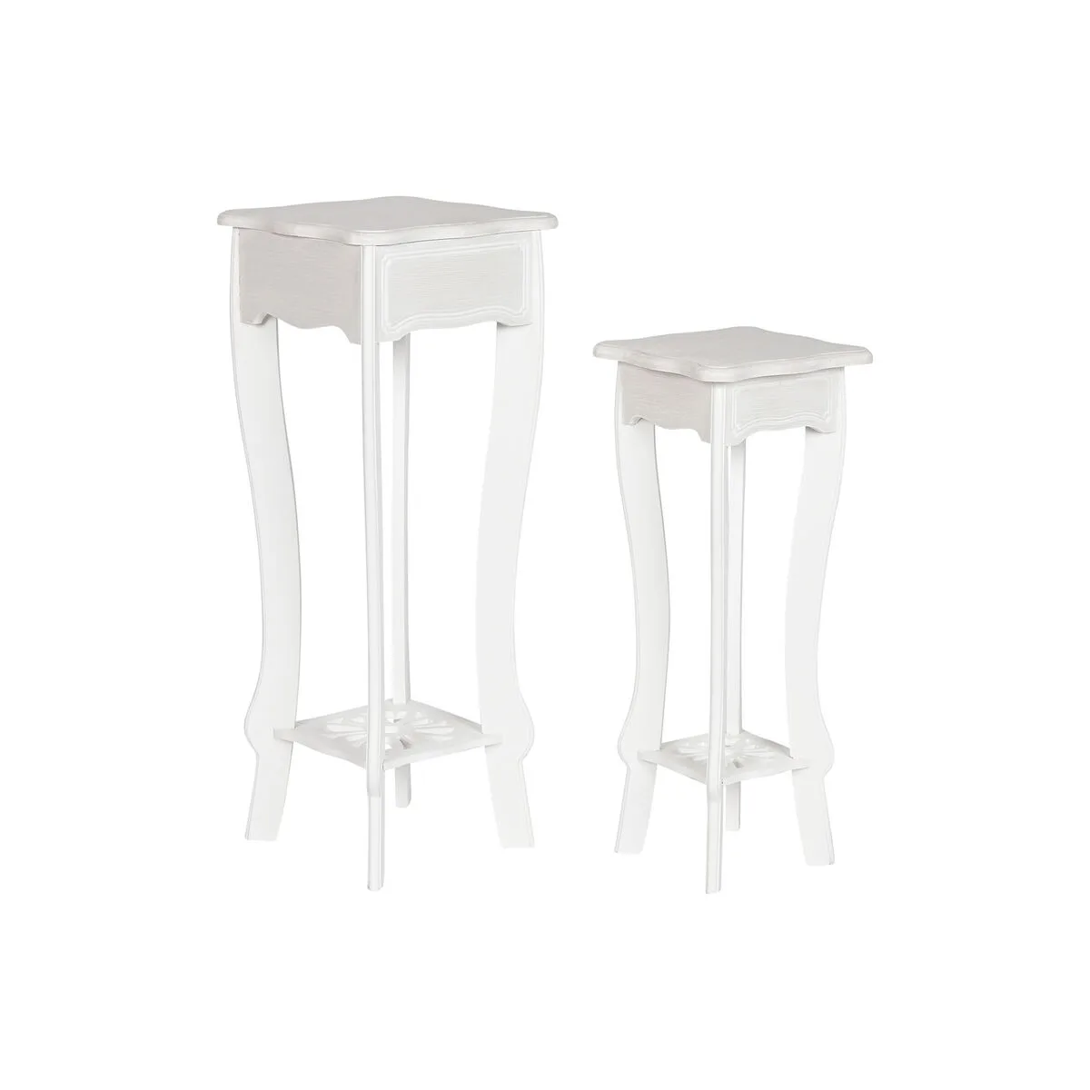 Jeu de 2 tables home esprit blanc 30 x 30 x 76 5 cm s306067181. Diaytar, le partenaire de ceux qui veulent une vie mieux équipée, mieux designée et plus connectée, tout simplement.Diaytar : Le laboratoire des tendances où naissent vos futurs produits préférés, des essentiels aux plus innovants.