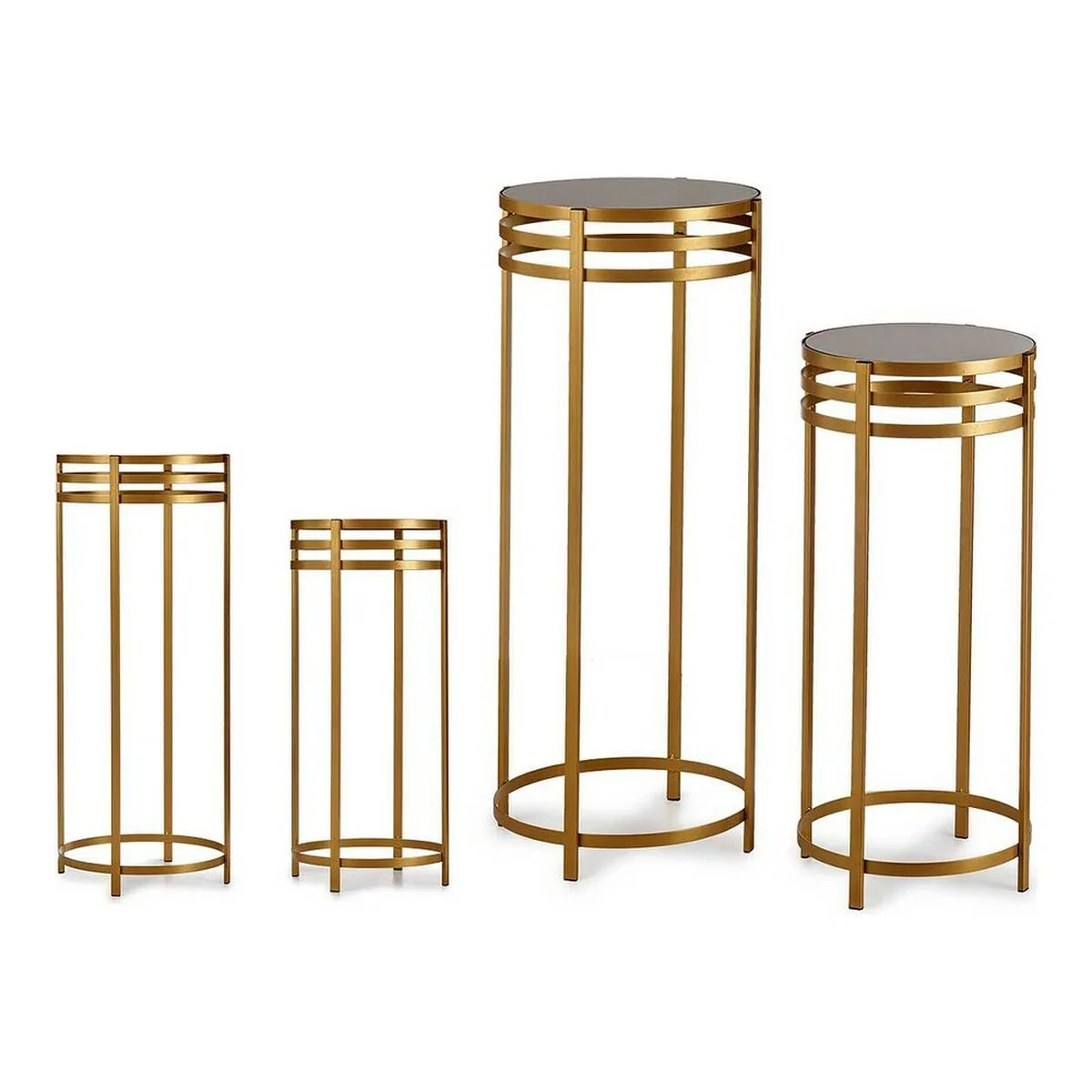 Jeu de 2 tables noir dore 2 pcs s360969037. Diaytar s'adapte à vos besoins avec une gamme complète et variée.