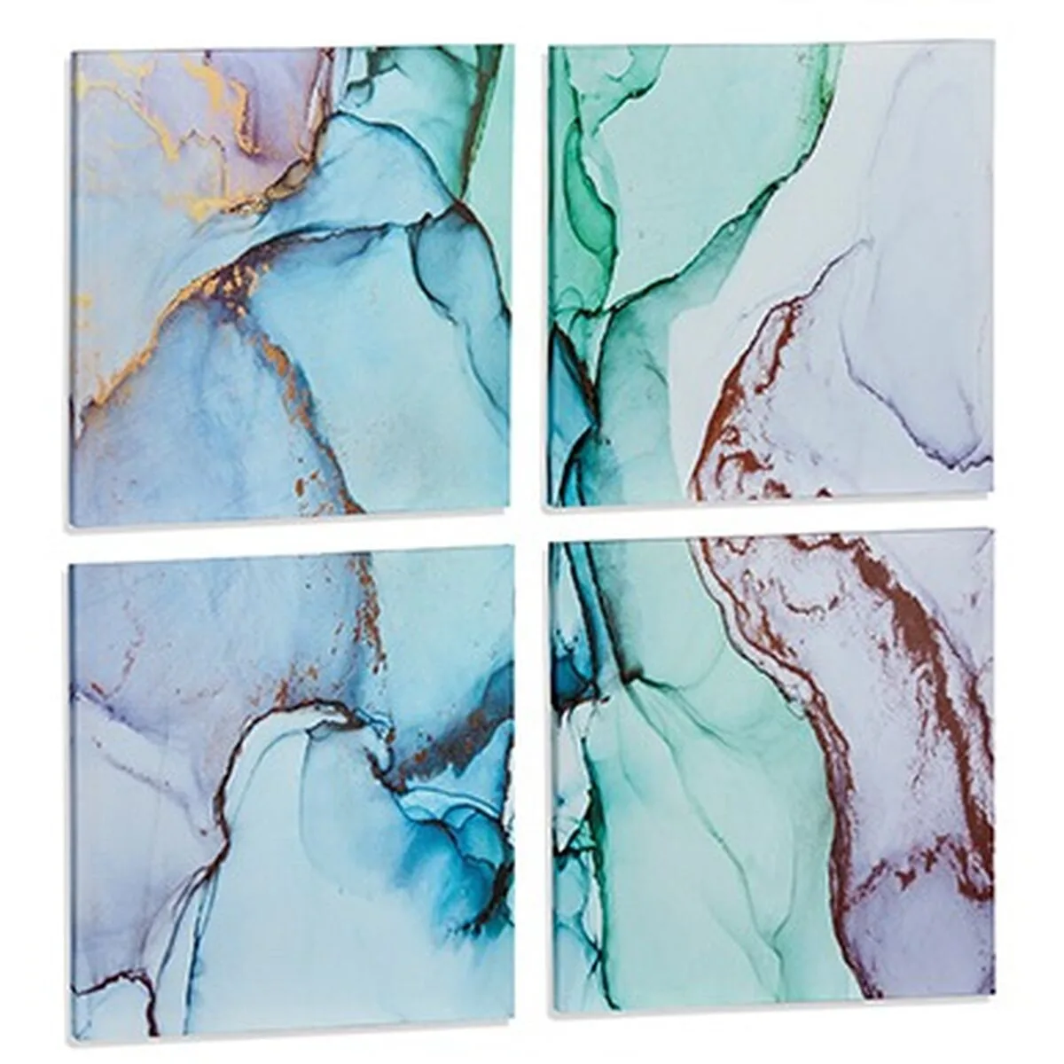 Jeu de 4 tableaux toile marbre bleu 35 x 7 x 35 cm 6 unites s362551693. Notre mission : éradiquer le superflu pour ne vous proposer que l'essentiel... mais en beaucoup plus stylé. Bienvenue chez Diaytar.