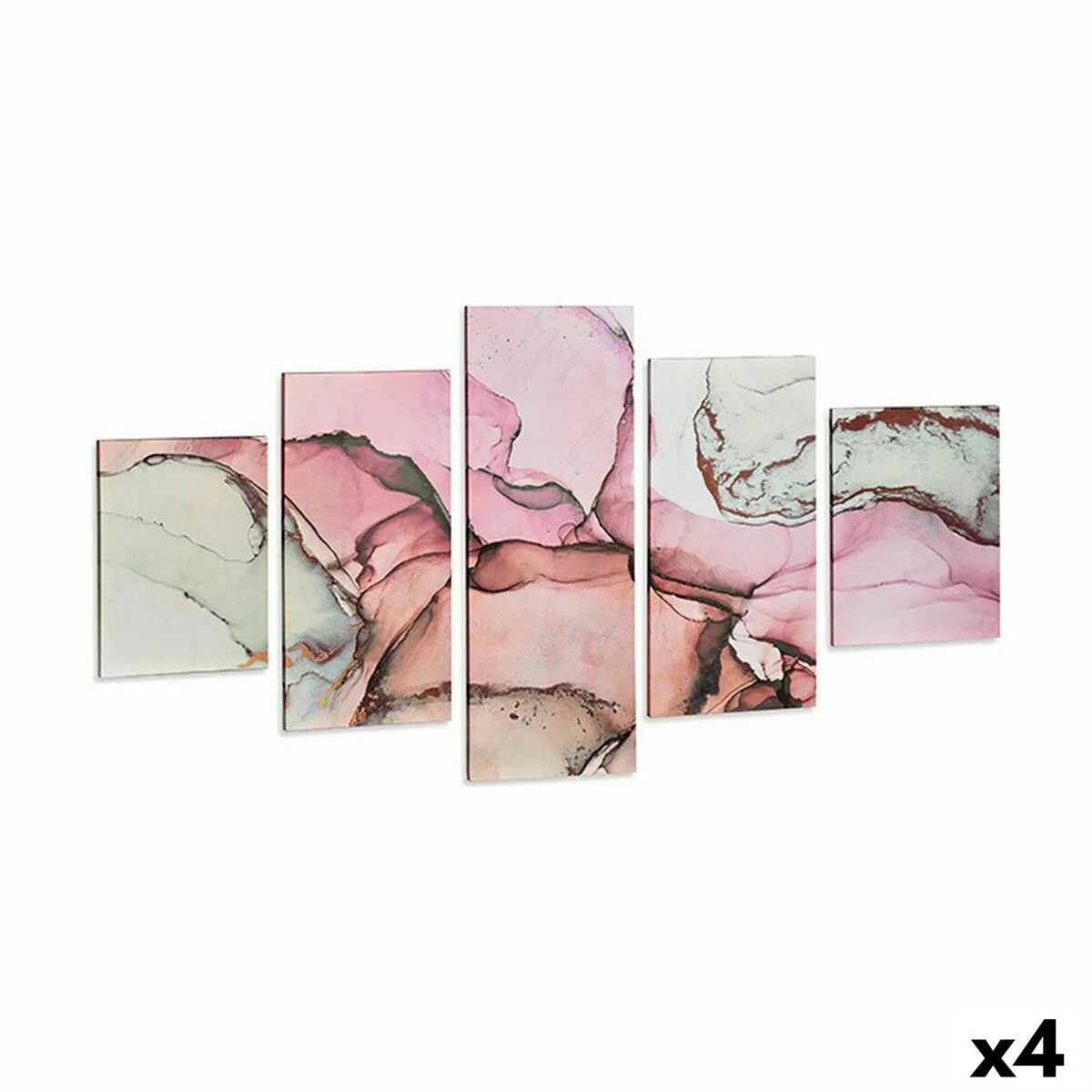 Jeu de 5 tableaux toile marbre rose 4 unites s362551420. Diaytar - L'art de bien vivre commence ici. Découvrez nos collections exclusives.