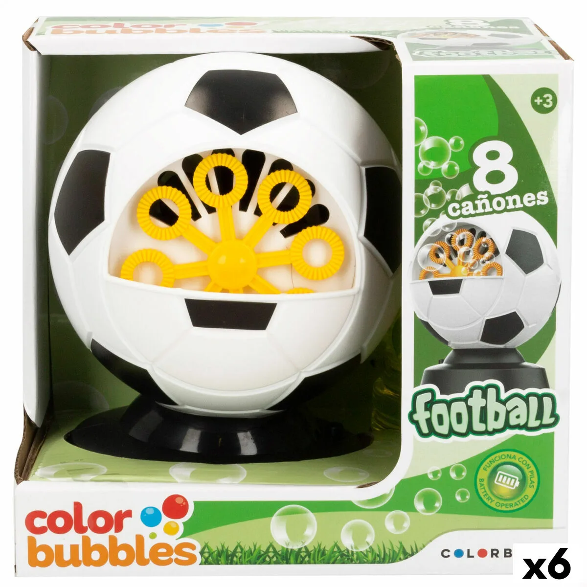Jeu de bulles de savon colorbaby 11 5 x 15 x 11 5 cm 6 unites s890280236. Osez l'expérience Diaytar et découvrez comment des produits bien choisis peuvent éléver votre qualité de vie.
