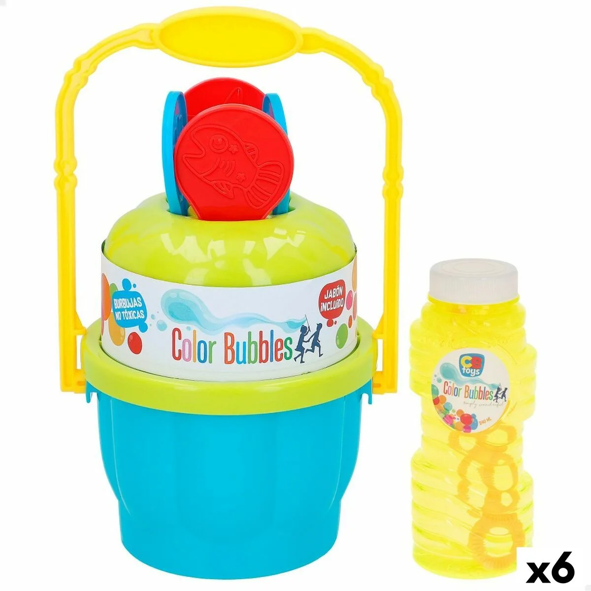 Jeu de bulles de savon colorbaby 240 ml 17 5 x 28 x 13 5 cm 6 unites s890280024. Diaytar : Parce que vos goûts sont éclectiques, notre offre de produits l'est tout autant. Explorez sans modération.
