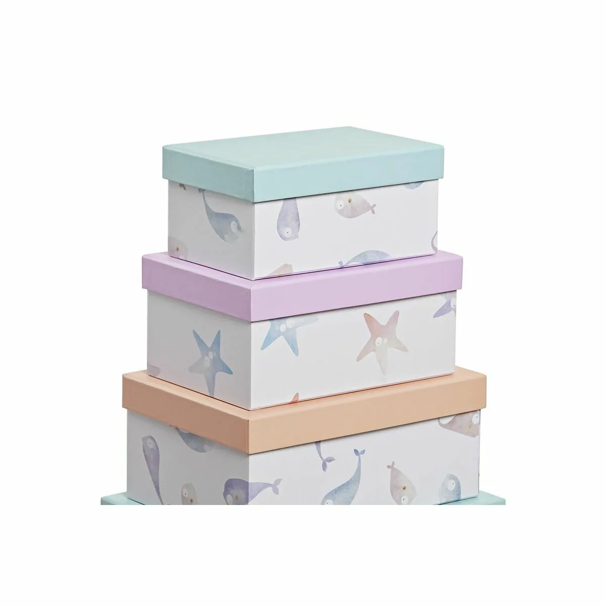 Jeu de caisses de rangement empilables dkd home decor marin carton 43 5 x 33 5 x 15 5 cm s303882823. Bienvenue sur Diaytar, où le shopping généraliste devient une chasse au trésor pour produits tendance et innovants