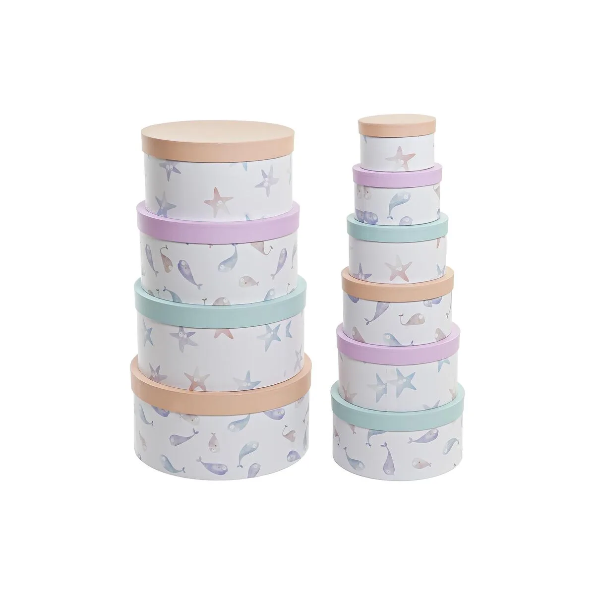 Jeu de caisses de rangement empilables dkd home decor marin rond carton 37 5 x 37 5 x 18 cm s303882960. Re-découvrez le plaisir de shopper en ligne avec Diaytar et sa multitude de produits triés sur le volet pour vous