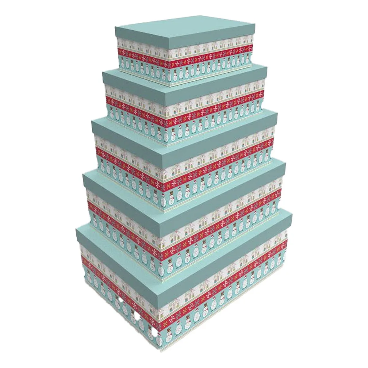 Jeu de caisses de rangement empilables dkd home decor multicouleur carton 50 x 35 x 25 cm 5 unites s303619371. Diaytar, la preuve qu'une boutique généraliste peut être synonyme de goût, d'exigence et d'innovation constante