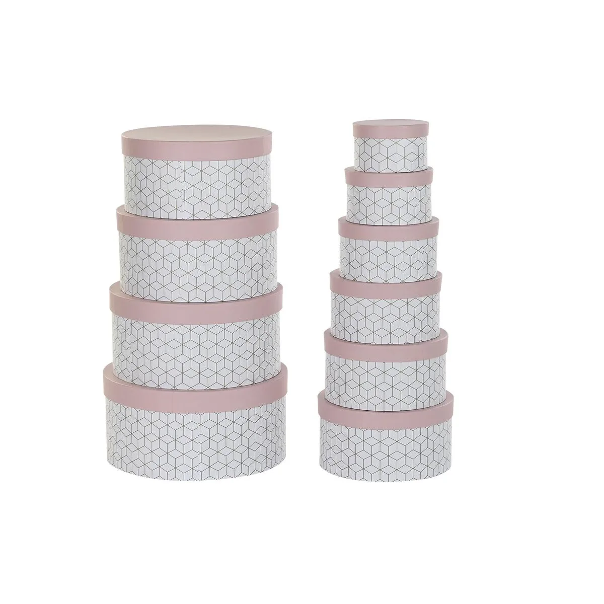 Jeu de caisses de rangement empilables dkd home decor rond rose carton s302797256. Avec Diaytar, redécouvrez le plaisir de l'achat en ligne grâce à une approche humaine des produits et de la curation