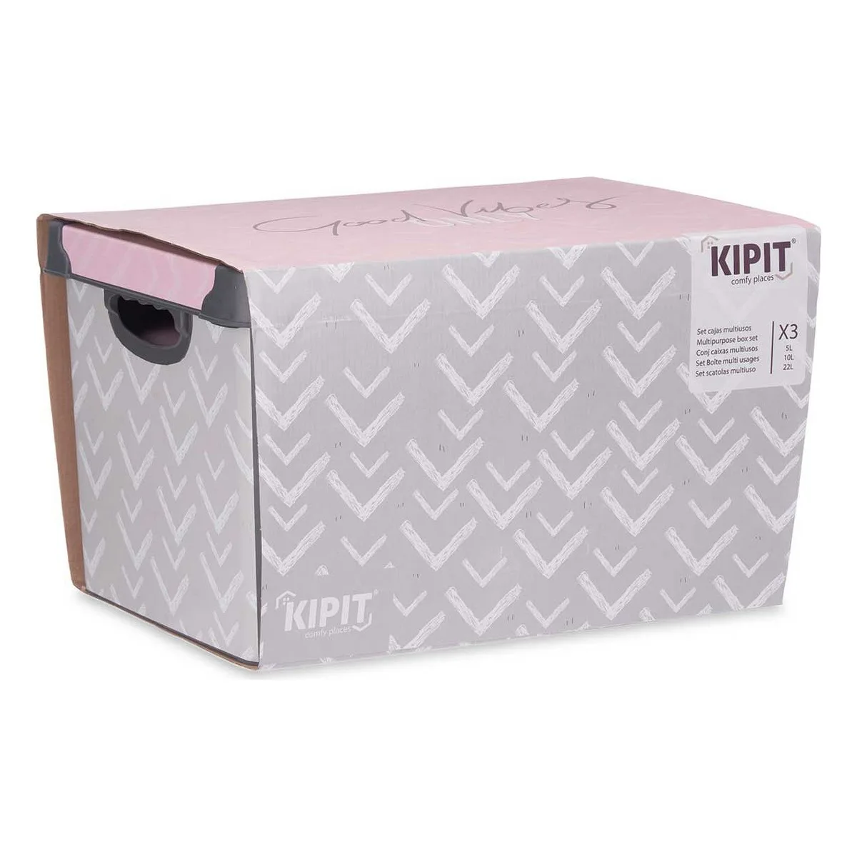 Jeu de caisses de rangement empilables kipit vibes plastique 29 x 23 5 x 39 cm s361119091. Diaytar capitalise sur la diversité : notre force est de vous offrir un choix immense sans jamais sacrifier la qualité