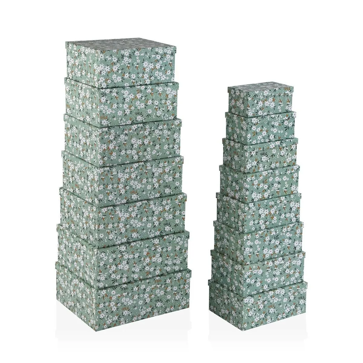 Jeu de caisses de rangement empilables versa fleurs carton 15 pieces 35 x 16 5 x 43 cm s341187292. La recette Diaytar : un tiers de design, un tiers d'innovation, un tiers de fonctionnalité. Le tout saupoudré de tendance.