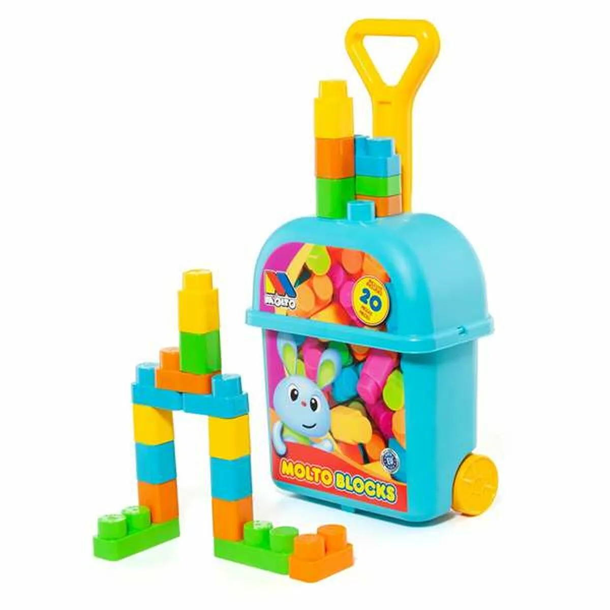 Jeu de construction avec blocs molto 20 pieces trolley s243644187. Diaytar, c'est l'alchimie parfaite entre la froide efficacité de la tech et la chaleur rassurante des produits de qualité.