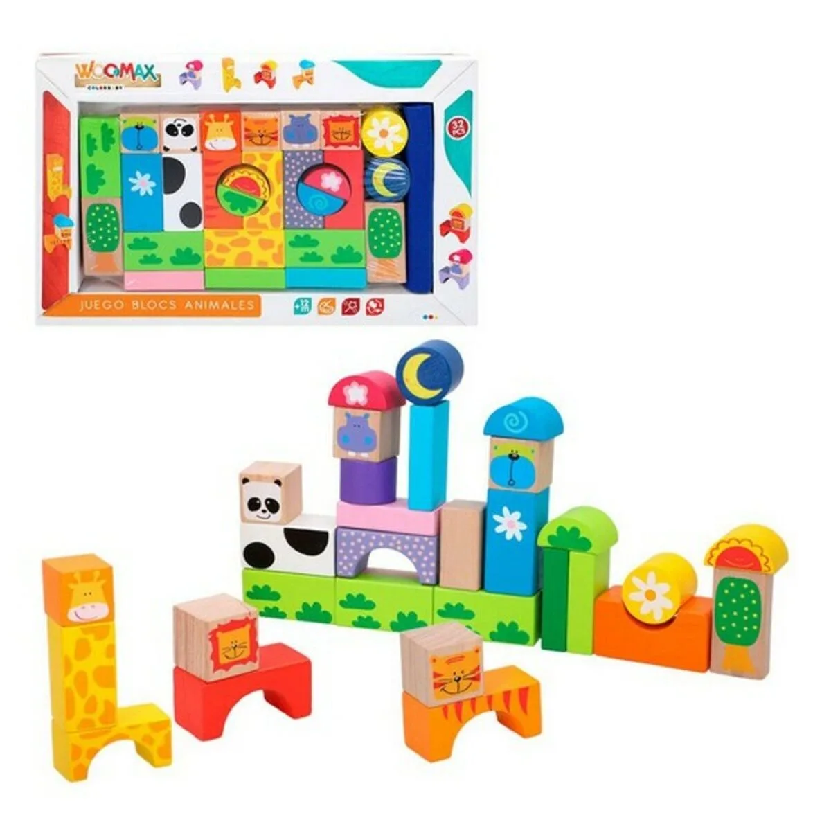Jeu de construction avec blocs woomax animaux 32 pieces 32 pcs s890345862. Nous avons créé Diaytar pour être le point de repère dans le paysage souvent confuse du e-commerce généraliste.
