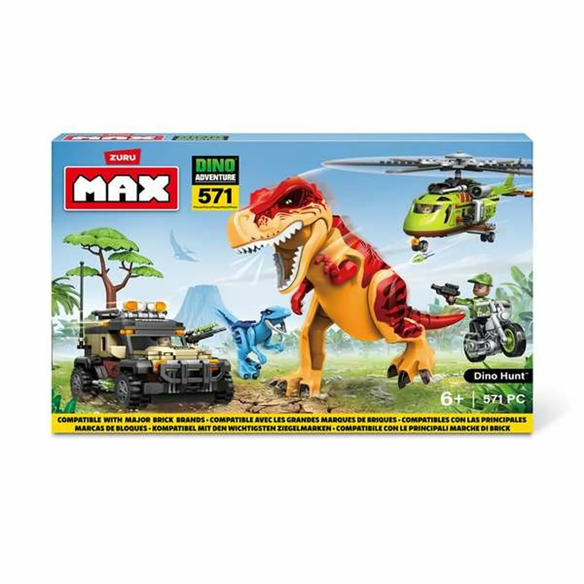 Jeu de construction figurines zuru max dino 33 x 48 3 x 7 6 cm 592 pieces s7101110960. Les influenceurs adorent Diaytar pour ses pièces mode avant-gardistes.