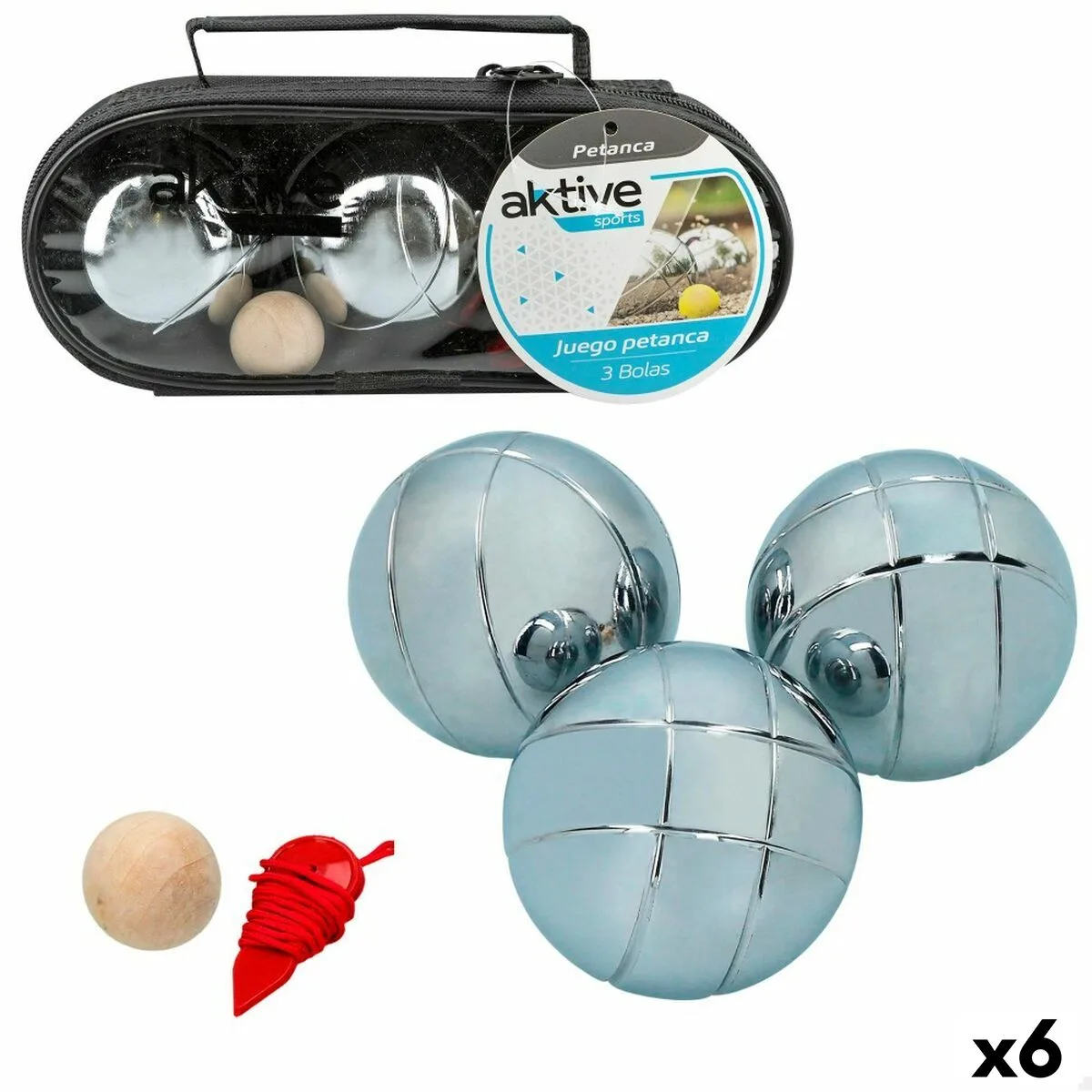 Jeu de petanque aktive bois nylon metal 6 unites s890096316. Diaytar, le partenaire de ceux qui veulent une vie mieux équipée, mieux designée et plus connectée, tout simplement.Diaytar : Le laboratoire des tendances où naissent vos futurs produits préférés, des essentiels aux plus innovants.