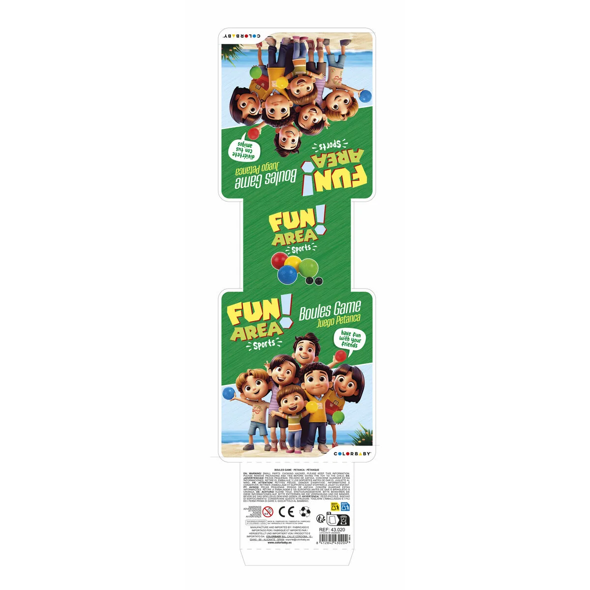 Jeu de petanque colorbaby fun area 10 pieces 31 x 8 x 16 5 cm s243481823. La boutique en ligne Diaytar, un terrain de jeu infini pour tous ceux qui aiment découvrir des produits utiles et beaux