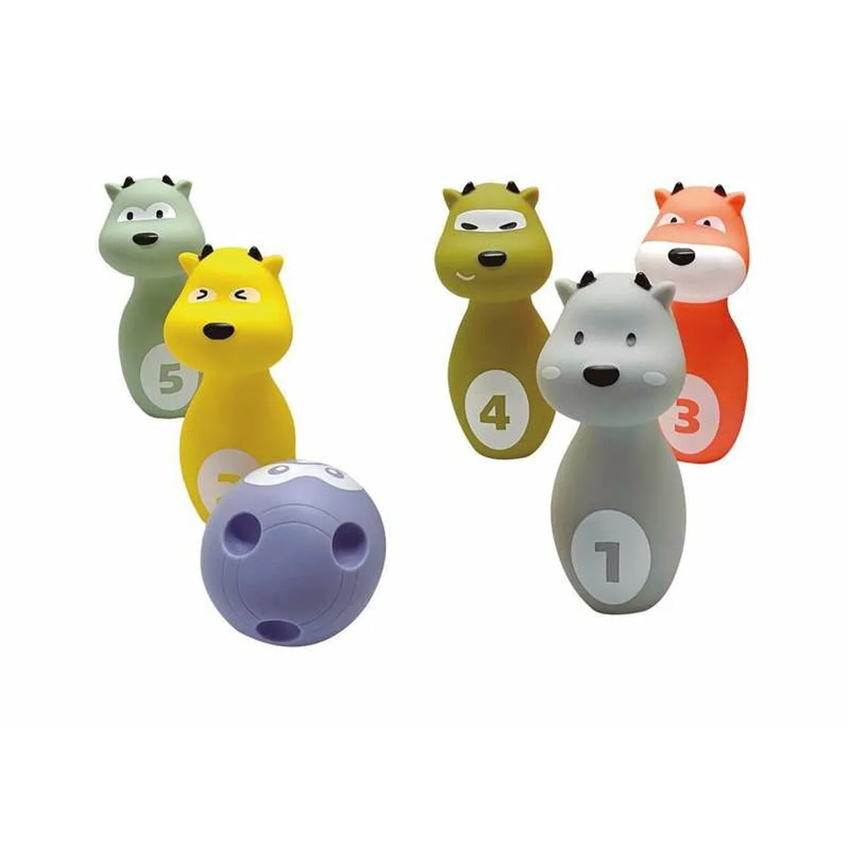 Jeu de quilles 16 cm animaux s243301722. Exprimez votre personnalité avec les accessoires tendance de Diaytar.