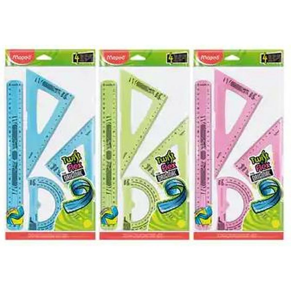 Jeu de regles maped twist n flex maxi 4 pieces 20 unites s842496573. Notre raison d'être : vous faire économiser le plus précieux des resources : votre temps. Bienvenue sur Diaytar, les produits triés sur le volet.