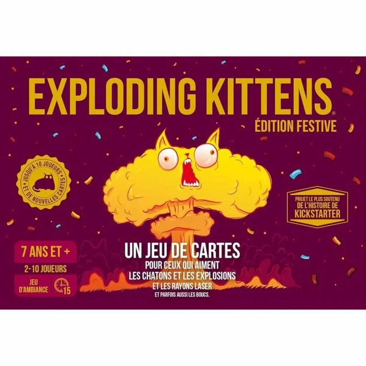 Jeu de societe asmodee exploding kittens festive edition s7101047120. Bienvenue dans l'ère du shopping conscient. Diaytar privilégie des produits avec une éthique et un impact positif.