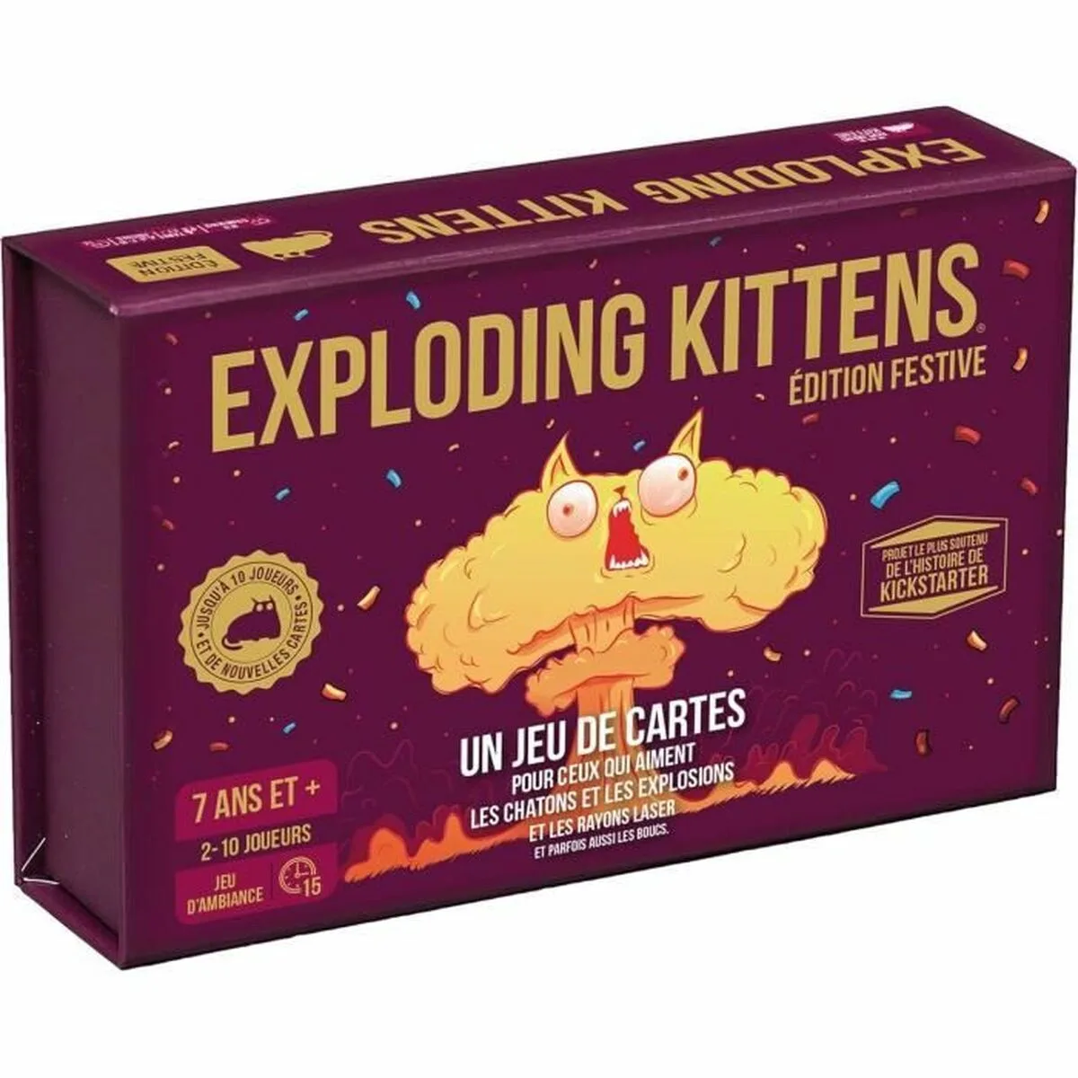 Jeu de societe asmodee exploding kittens festive edition s7101047177. Diaytar, c'est l'histoire d'une passion pour les bons produits, quels qu'ils soient, et du désir de les partager avec vous
