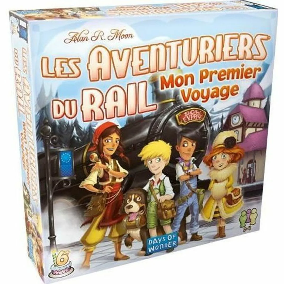 Jeu de societe asmodee rail adventurers my first voyage fr noir bleu blanc vert s717927313. La qualité Diaytar : un engagement, une promesse, une satisfaction garantie.