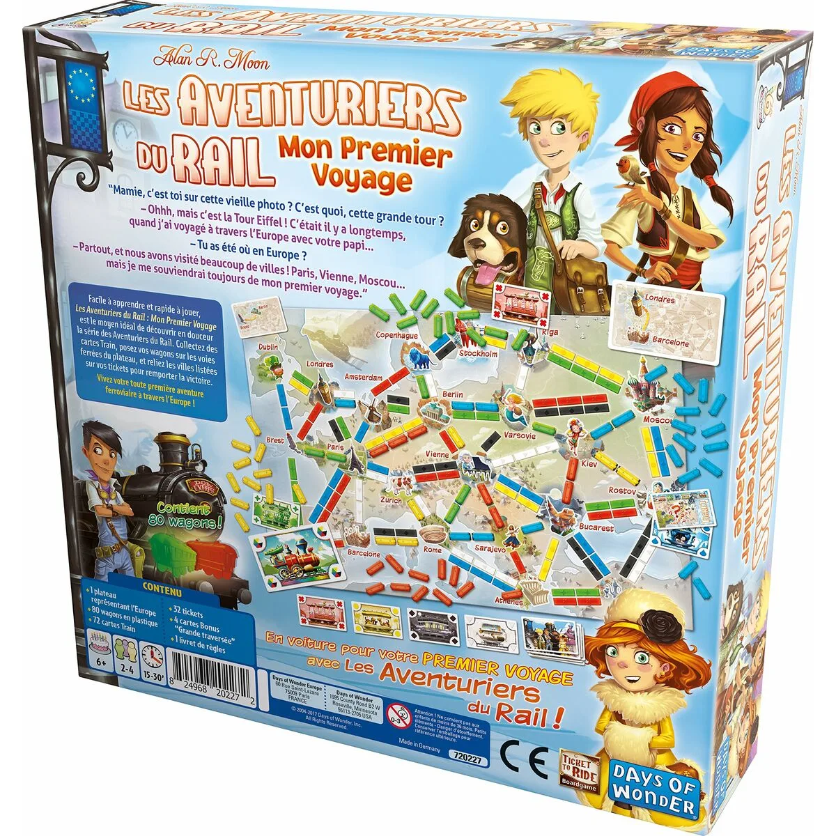 Jeu de societe asmodee rail adventurers my first voyage fr noir bleu blanc vert s717927378. Osez l'originalité avec les créations mode exclusives de Diaytar.