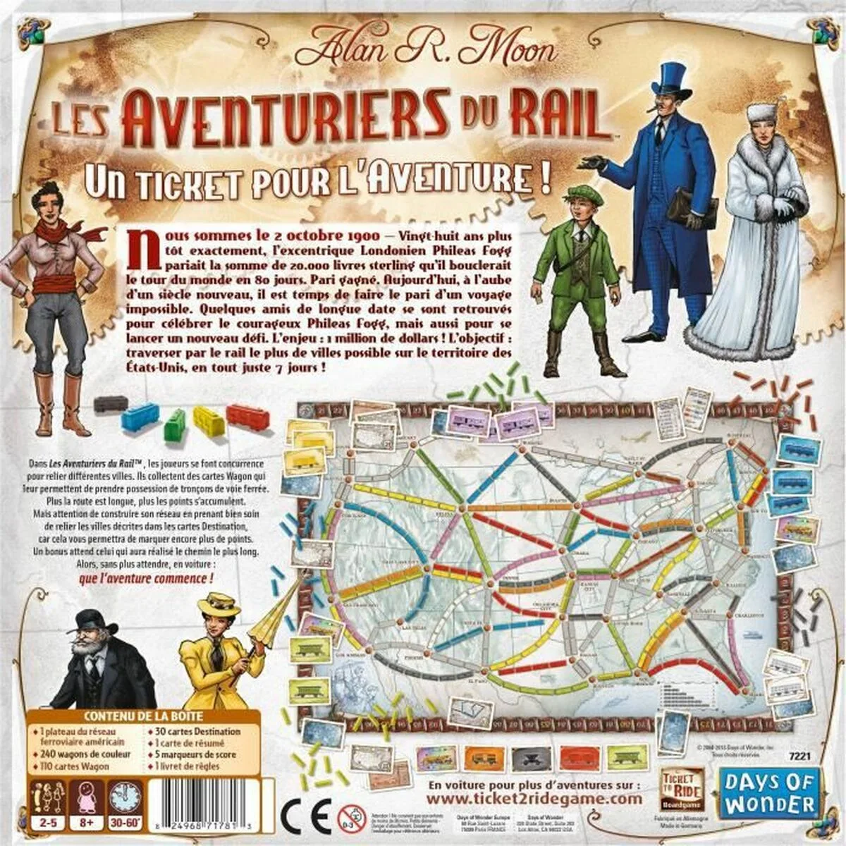 Jeu de societe asmodee the adventurers of rail usa fr s718004760. Chez Diaytar, nous fusionnons l'utile à l'agréable avec une gamme complète de produits soigneusement choisis pour leur design et leur fonctionnalité