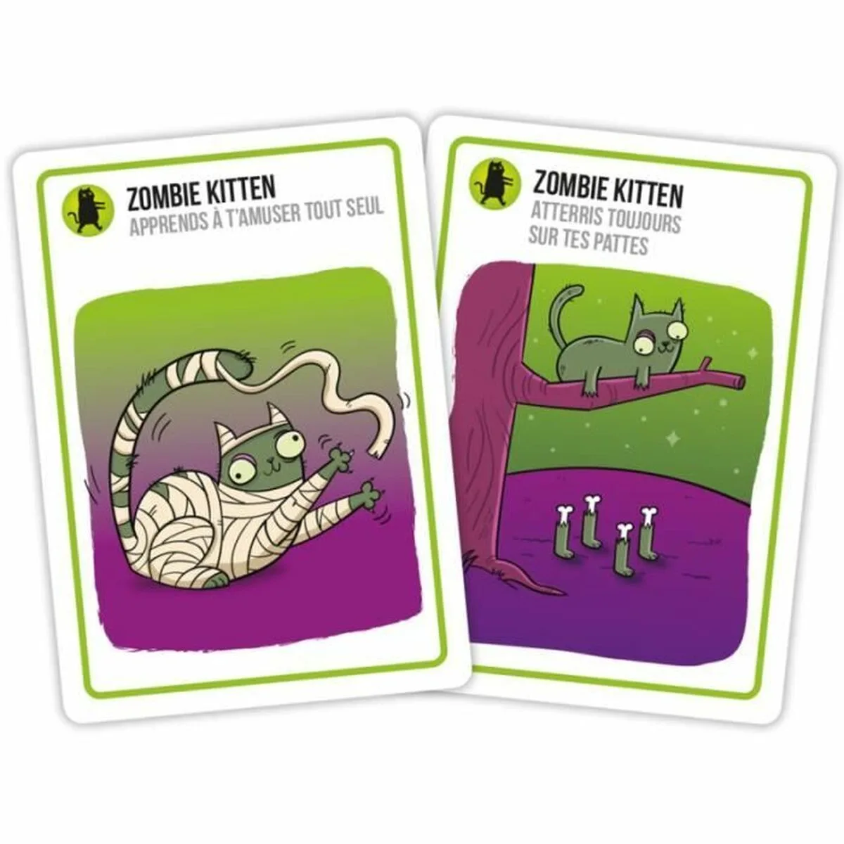 Jeu de societe asmodee zombie kittens s7101045144. Nous sélectionnons pour Diaytar des produits qui ont une histoire, une âme, et qui sauront trouver une place dans la vôtre.