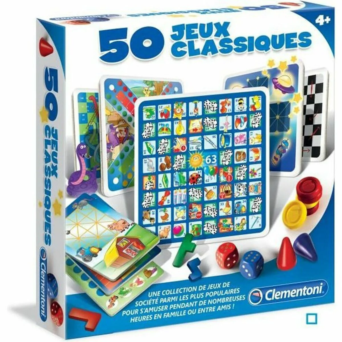 Jeu de societe clementoni 50 classic games s715753641. Diaytar mise sur l'intelligence collective : notre communauté nous guide pour dénicher les produits les plus plébiscités.