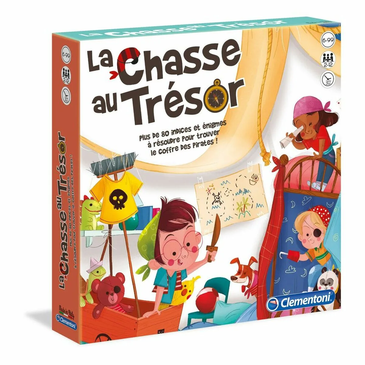 Jeu de societe clementoni the treasure hunt fr 6 ans multicouleur s715753516. Notre mission : éradiquer le superflu pour ne vous proposer que l'essentiel... mais en beaucoup plus stylé. Bienvenue chez Diaytar.