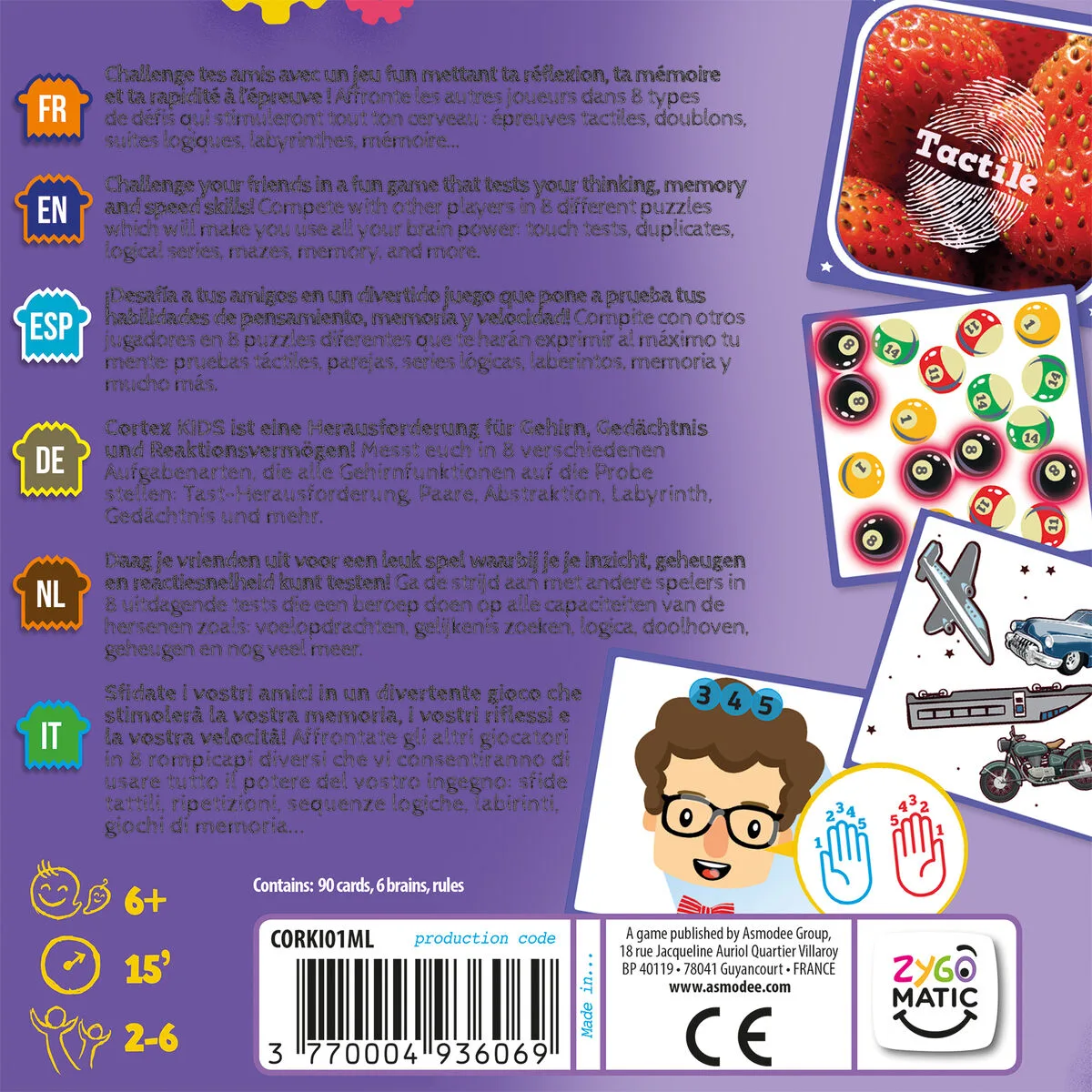 Jeu de societe cortex kids asmodee es s241262973. Explorez Diaytar et laissez-vous surprendre par notre diversité de produits.