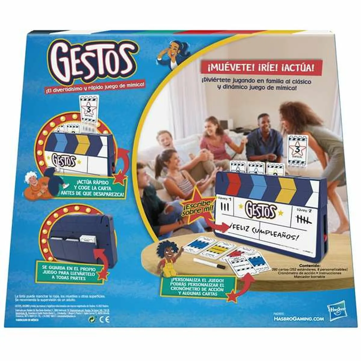 Jeu de societe hasbro gestos es s243414162. La qualité Diaytar : un engagement, une promesse, une satisfaction garantie.